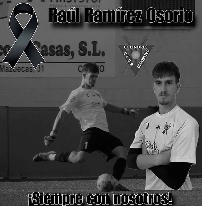 라울 라미레스 오소리오를 추모한 콜린드레스의 SNS