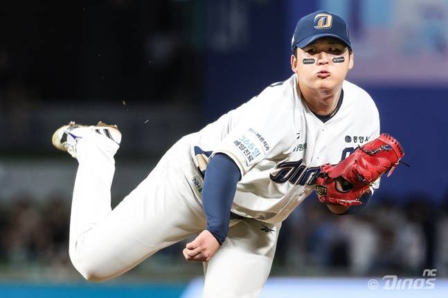 NC 신민혁. /사진=NC 다이노스 제공