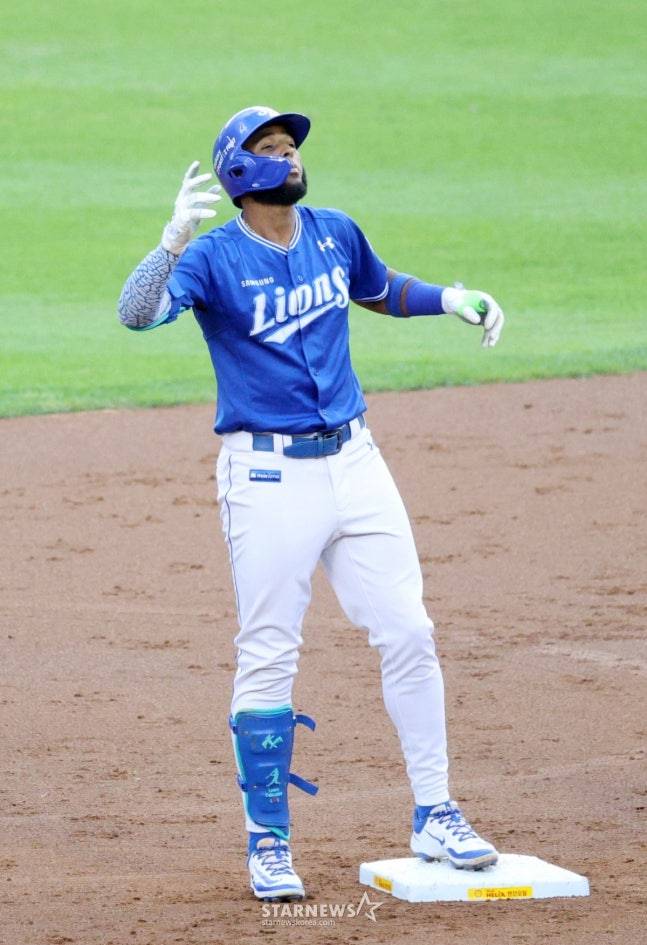 삼성 외국인 타자 르윈 디아즈. /사진=김진경 대기자