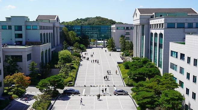 울산과학대 전경.