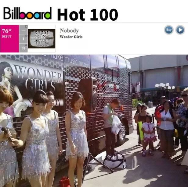 박진영 대중문화교류위원회 공동위원장이 9일 인스타그램에 올린 2009년 당시 원더걸스 사진. (사진=인스타그램).