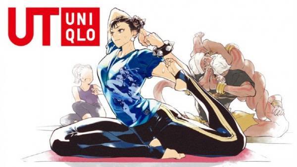 유니클로의 춘리 이미지