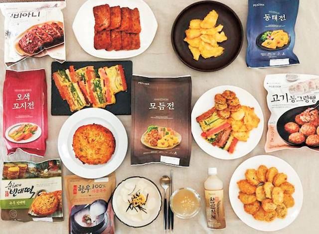 이마트가 내놓은 가정간편식(HMR) 추석 음식 제품. 이마트 제공