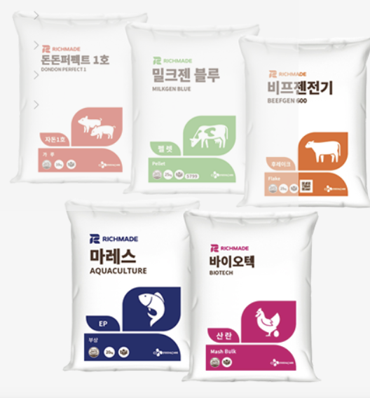 CJ피드앤케어의 사료 제품군. 사진 제공=CJ제일제당