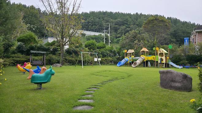 삼신늘푸른동산 내부. 사진=이희택 기자.