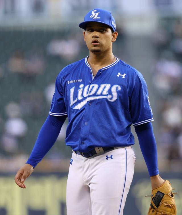 삼성 라이온즈의 헤르손 가라비토. 삼성 제공