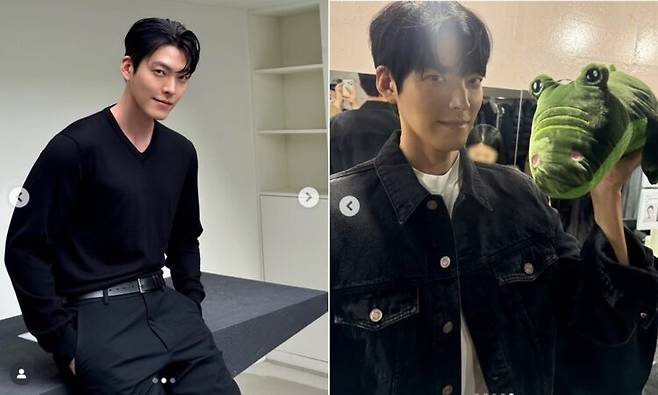 배우 김우빈이 체형을 유지하는 비결로 아침을 꼭 먹는 습관을 이야기했다. 사진=김우빈 SNS