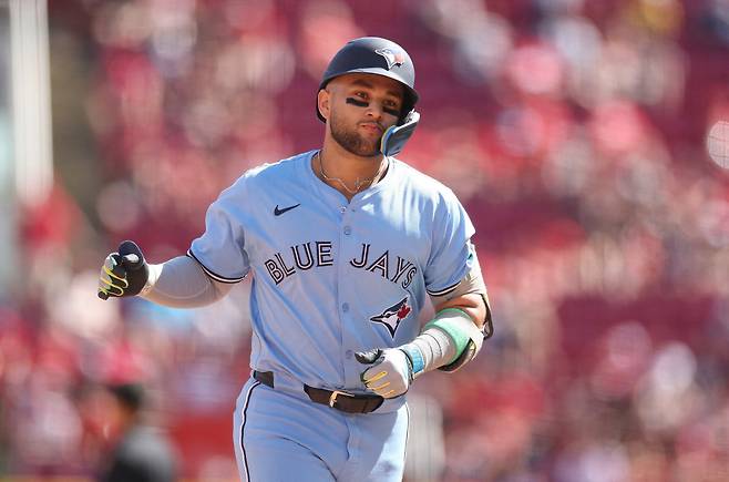 토론토 블루제이스 보 비��. AFP연합뉴스