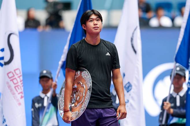 2025 차이나오픈에서 준우승한 러너 티엔. 게티이미지코리아