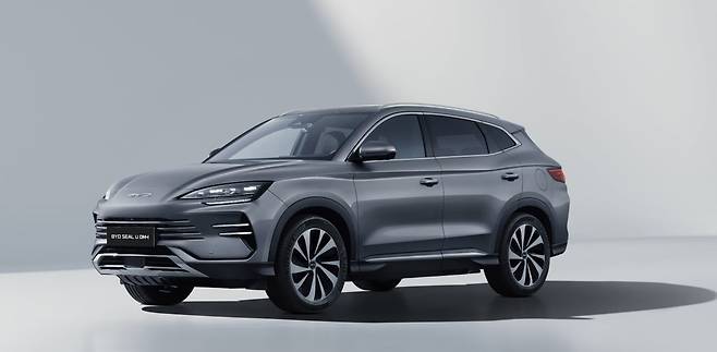 BYD의 플러그인 하이브리드(PHEV) SUV 모델 '씰(SEAL) U DM-i'