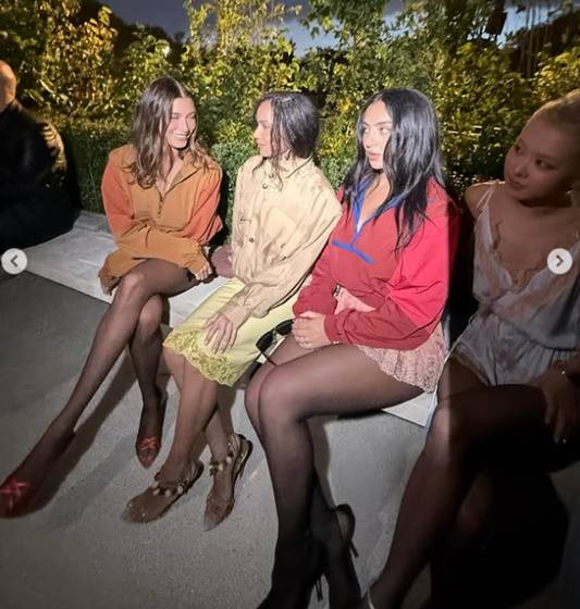 찰리 xcx가 공개한 블랙핑크 로제 사진. 인스타그램 캡처