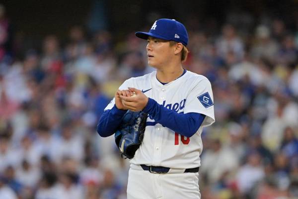 야마모토는 1회 실책으로 인한 실점 이후 반등했다. 사진= Jayne Kamin-Oncea-Imagn Images= 연합뉴스 제공