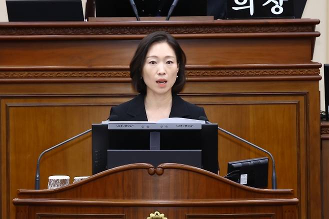 ▲이지영 강원도의원/사진제공=강원도의회