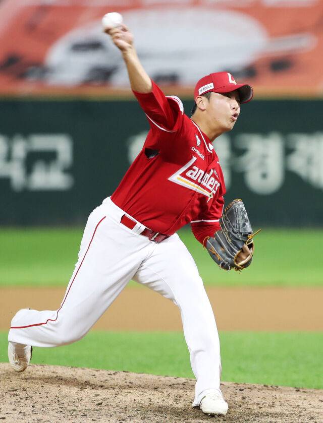 SSG 랜더스 김성민./SSG 랜더스