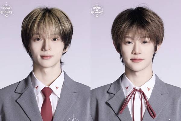 왼쪽부터 펑진위, 쑨지아양/Mnet ‘보이즈 2 플래닛’ 제공