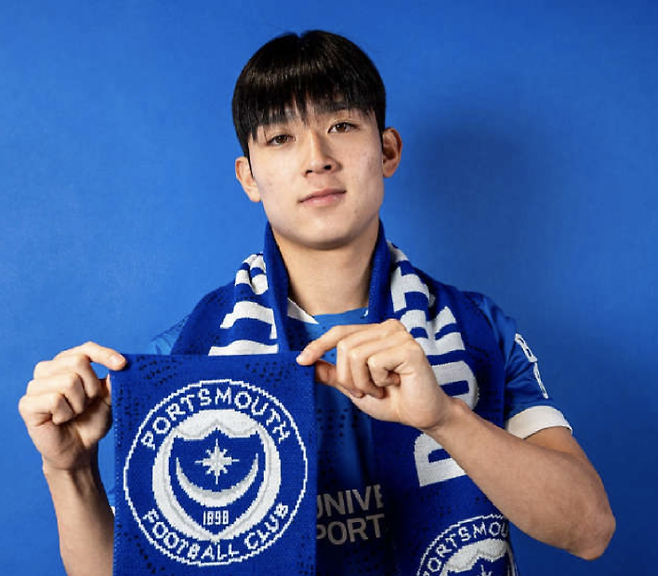 양민혁. 포츠머스 SNS