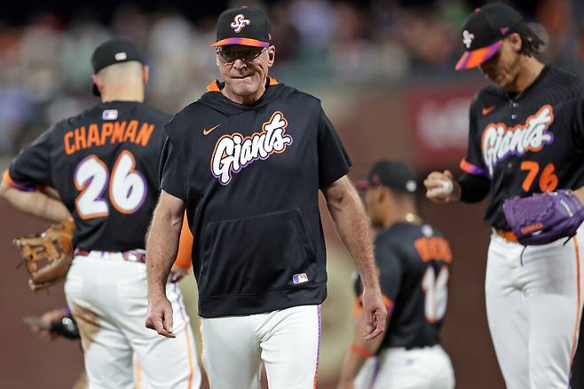 ▲ 밥 멜빈 샌프란시스코 자이언츠 감독. ⓒ연합뉴스/AP