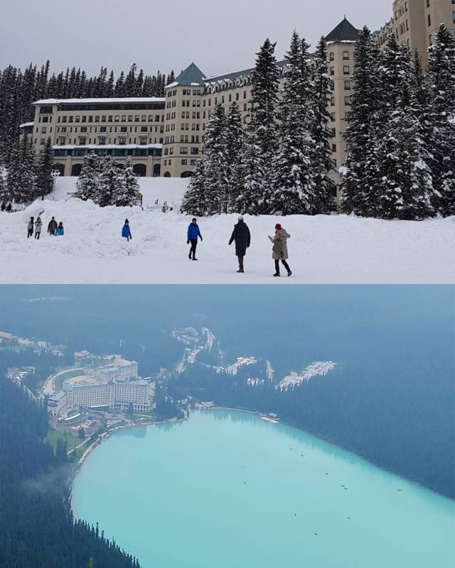 겨울의 호기심과 여름의 자부심을 서비스하는 페어몬트 샤토 레이크 루이스. 하태길 겸임교수