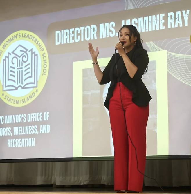 재스민 레이 전 뉴욕시 스포츠·웰니스·레크리에이션국 국장./재스민 레이 인스타그램