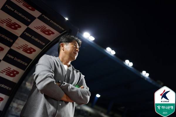 김도균 서울이랜드 감독. 한국프로축구연맹 제공