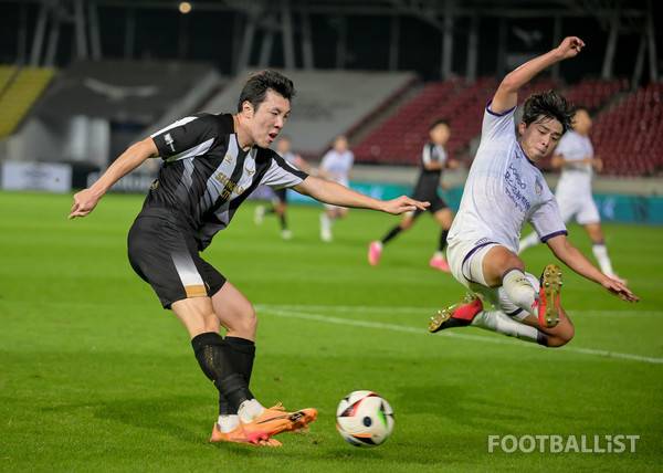 신재원(왼쪽, 성남FC), 김예성(오른쪽, 전남드래곤즈). 서형권 기자