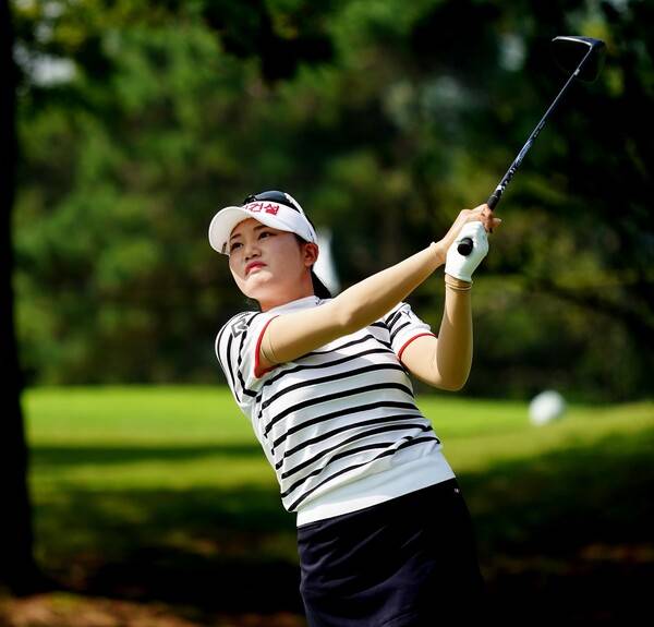 2025년 한국여자프로골프(KLPGA) 투어 '변형 스테이블포드 방식'의 동부건설·한국토지신탁 챔피언십에 출전한 노승희 프로 사진제공=KLPGA (사진을 무단으로 사용하지 마십시오.)