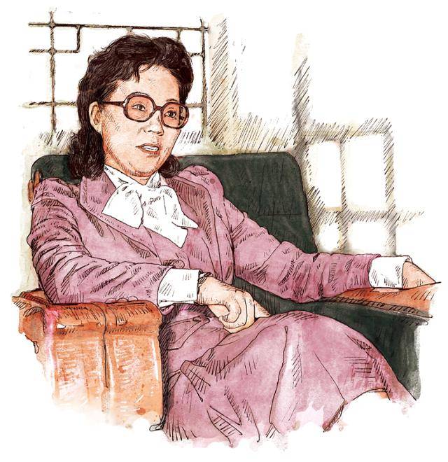 고 이난영 전 국립경주박물관장. 일러스트=신동준 기자