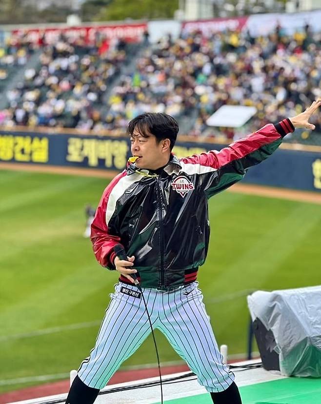 이윤승 응원단장. 사진=본인 제공