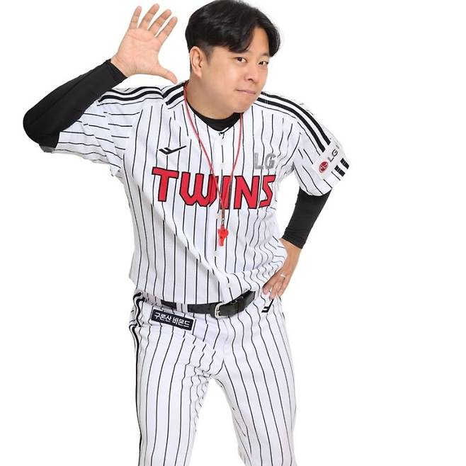 이윤승 응원단장. 구단 제공