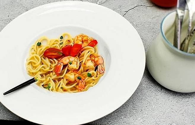 Pasta Bowl Illustration