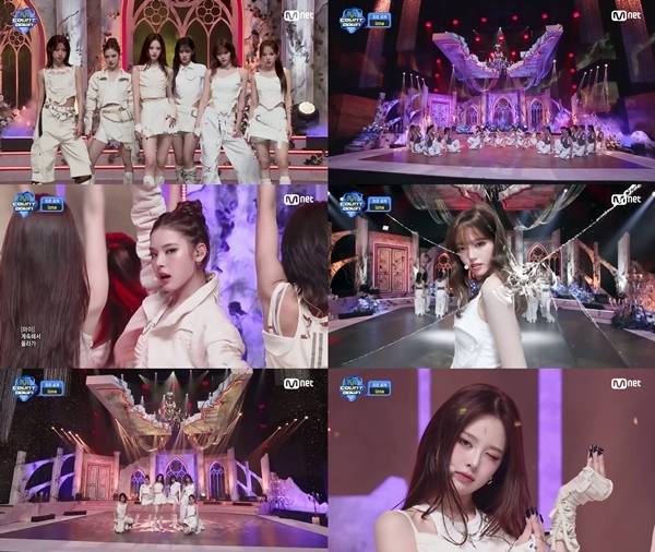 izna는 2일 방송된 Mnet ‘엠카운트다운’(이하 ‘엠카’)에 출연해 미니 2집 ‘Not Just Pretty(낫 저스트 프리티)’의 타이틀곡 ‘Mamma Mia(맘마미아)’ 무대를 음악방송 최초로 공개했다.