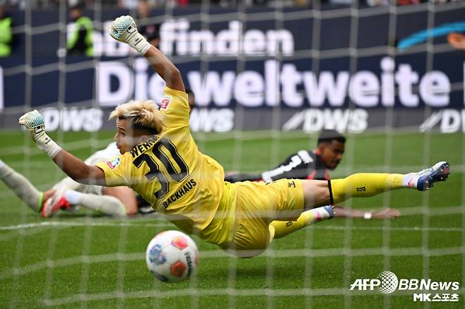 나카타 미오는 올 시즌 독일 분데스리가 베르더 브레멘 주전 수문장이다. 사진=AFPBBNews=News1