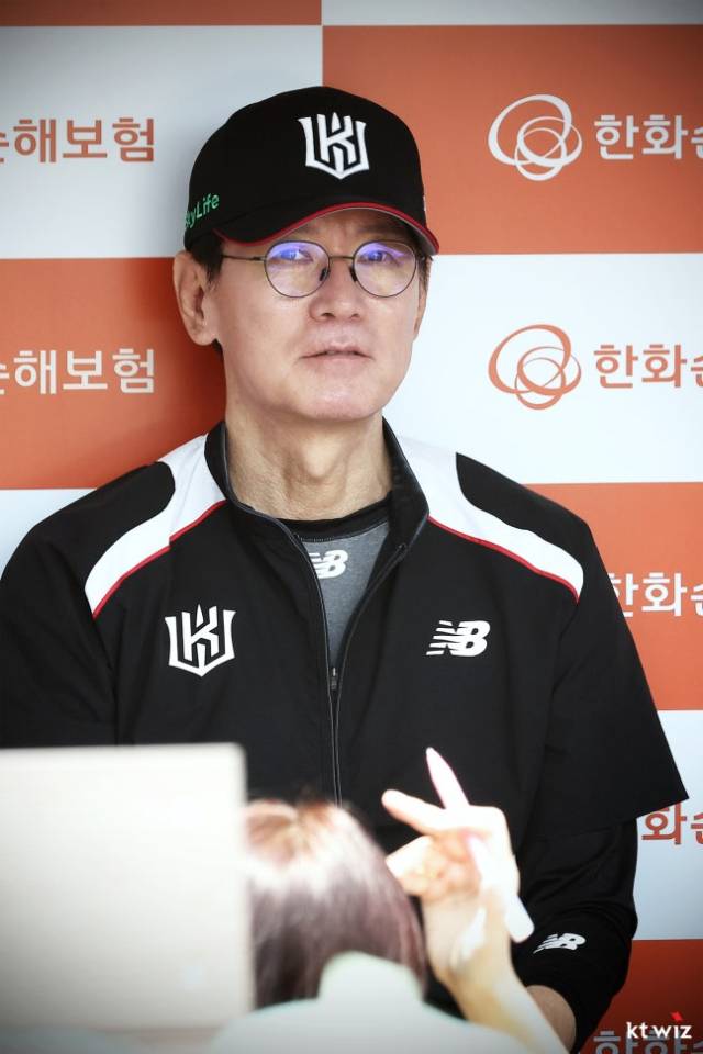 이강철 kt wiz 감독. 사진 제공=kt wiz