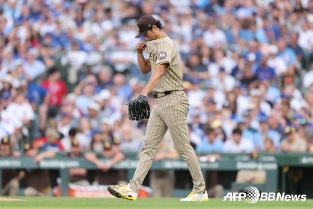 샌디에이고의 다르빗슈 유가 3일(한국시간)