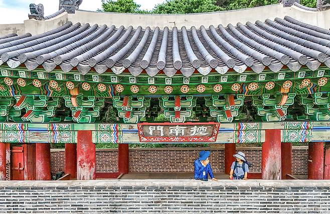 남문 누각[사진/임헌정 기자]