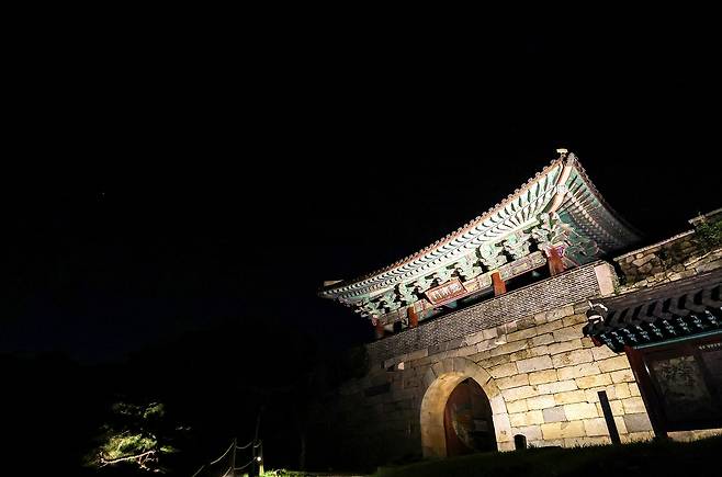 남문 야경[사진/임헌정 기자]