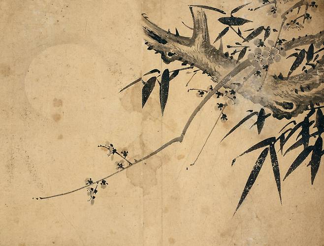 허목 월야쌍청.<대구간송미술관 제공, ⓒ간송미술문화재단>