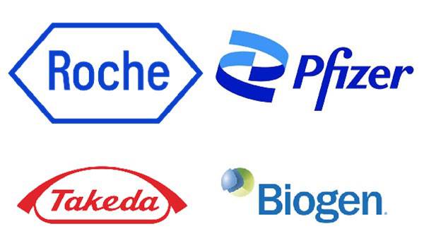 로슈, 화이자, 다케다, 바이오젠 등 다국적 제약사들이 AAV 기반 유전자 치료제 시장에서 철수를 선언했다./사진=각사 제공