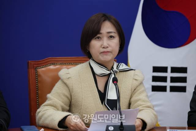 ▲ 강원초등교사 출신 더불어민주당 백승아 의원