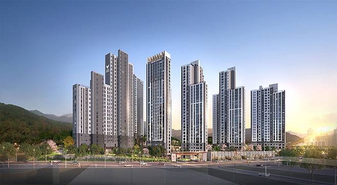 청주 롯데캐슬 시그니처 투시도