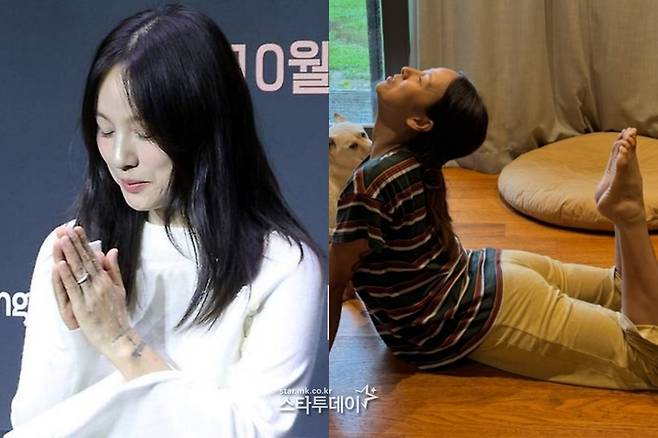 이효리. 사진|스타투데이DB, 이효리 SNS