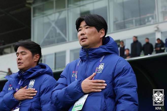 이창원 한국 U-20 축구 대표팀 감독. /사진=대한축구협회 제공
