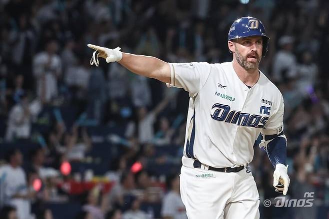 NC 데이비슨의 9월 경기 모습.  [NC 다이노스 제공. 재판매 및 DB 금지]