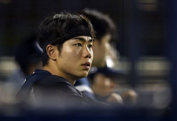 오명진은 초구 타율이 가장 높은 타자다. (사진=두산)