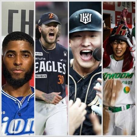 디아즈, 폰세, 안현민, 송성문(사진=스포츠춘추 DB, 각 구단 제공)