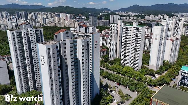 1기 신도시 분당 시범지구 전경./사진=이명근 기자 qwe123@