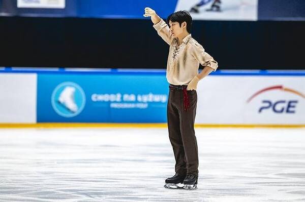 최하빈. ⓒ국제빙상연맹 SNS