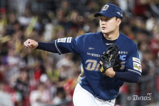 ▲ NC 다이노스 투수 임지민. NC 다이노스 제공