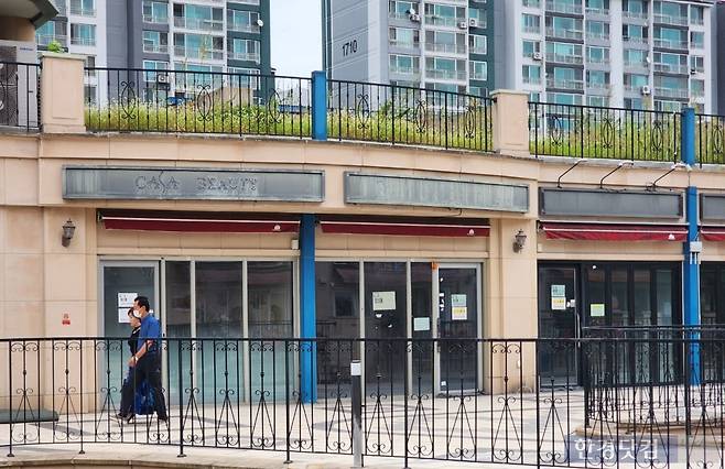 공실로 가득한 일산 가로수길 모습. 사진=오세성 한경닷컴 기자