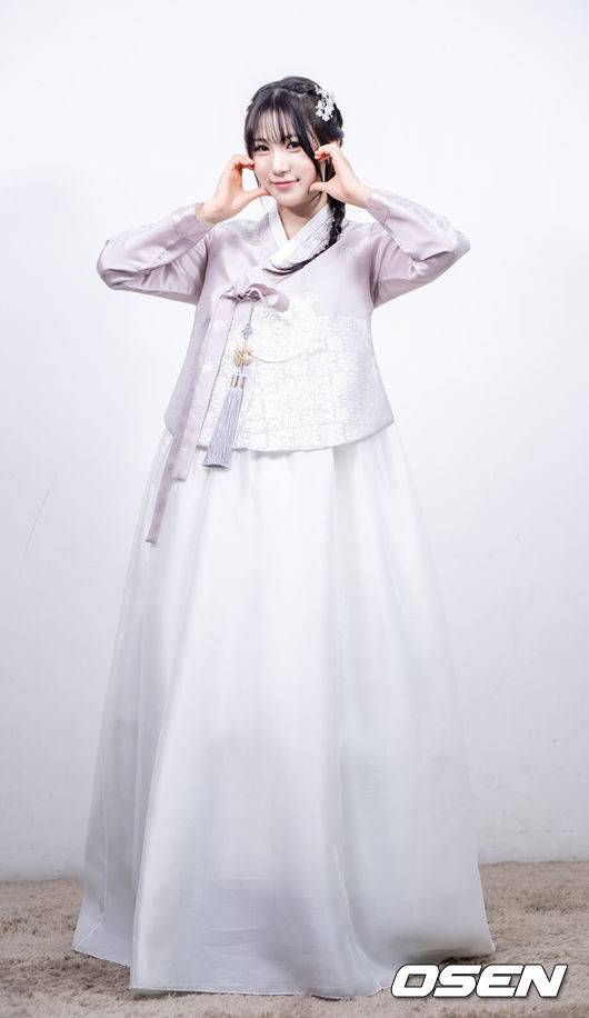[OSEN=최규한 기자] 그룹 이프아이 태린 한복 인터뷰. 2025.10.04 / dreamer@osen.co.kr